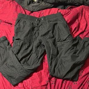 Black Cargo Pants Size M